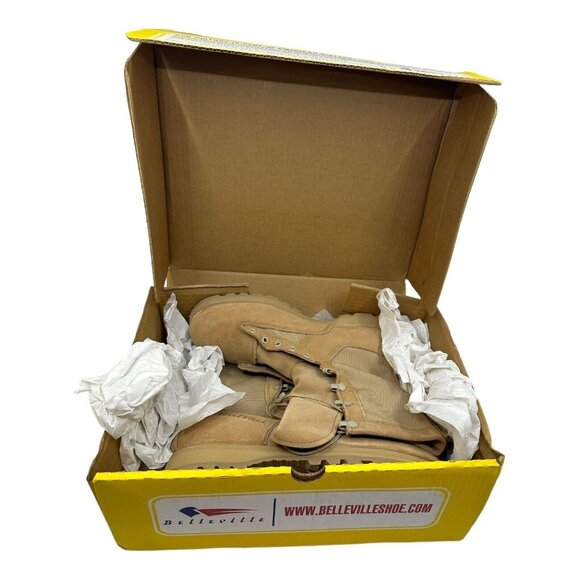 BELLEVILLE US 790G SZ.1O. WD Desert Tan Military Army Combat Goretex 6406571 New - Picture 12 of 12
